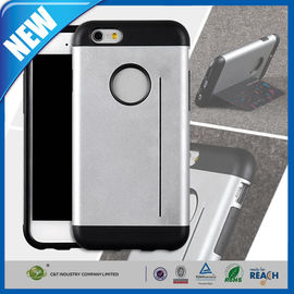 PC protectora clasificada diversa TPU de la cubierta del iPhone 6 con el titular de la tarjeta de crédito