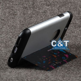 PC protectora clasificada diversa TPU de la cubierta del iPhone 6 con el titular de la tarjeta de crédito