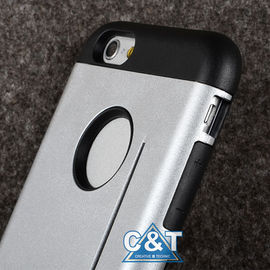 PC protectora clasificada diversa TPU de la cubierta del iPhone 6 con el titular de la tarjeta de crédito