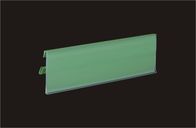 Plástico magnético 31212 del tenedor del precio del PVC del color verde de la tira de los datos de la exhibición