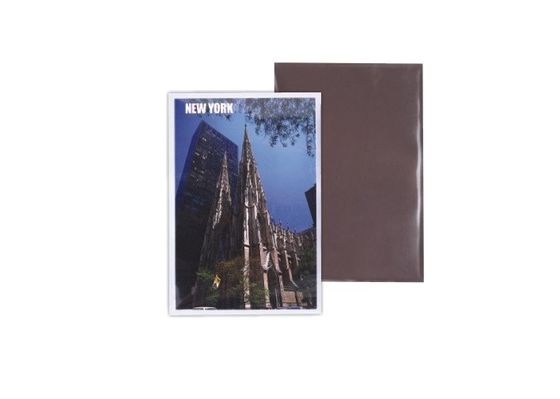 Bolso del PVC con los tenedores magnéticos traseros magnéticos del fichero magnético del tenedor de la foto (160X110m m) 30419