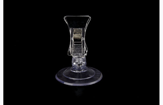 Tenedor de la exhibición de la muestra/clip bajos redondos principales ajustables del tenedor del precio