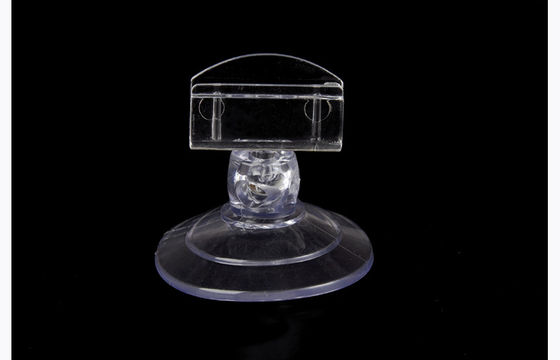 Tenedor de la exhibición de la muestra/clip bajos redondos principales ajustables del tenedor del precio