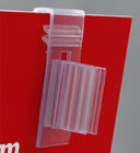El tenedor de la muestra acorta el clip del carril al tenedor flexible de la muestra del PVC de la ventana