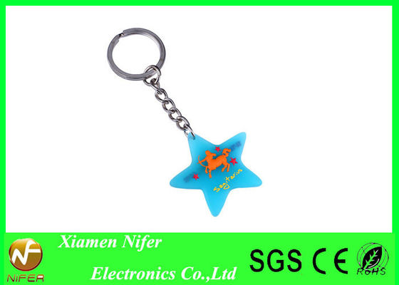 Forme a 2.o 3D los mini los regalos personalizados llaveros suaves de encargo de la promoción del llavero del PVC