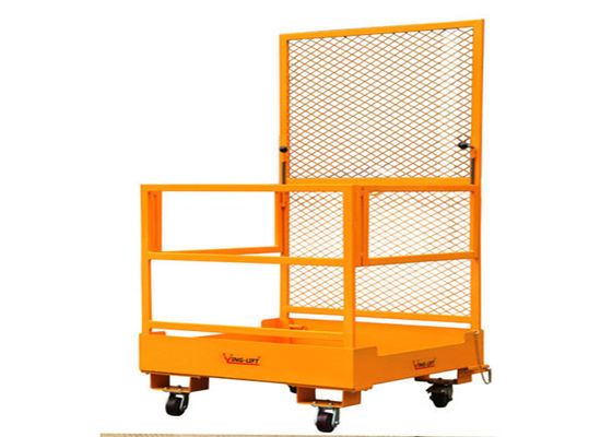 Accesorios de acero de la carretilla elevadora con la capacidad de carga 300kg/la plataforma de trabajo de la carretilla elevadora
