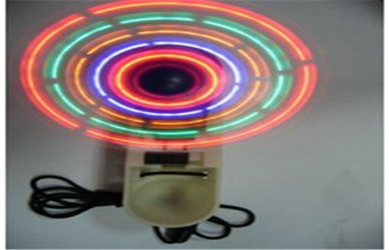 Fan encantadora el destellar del 110MM LED para la luz de los regalos/LED del negocio con la fan