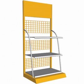Soporte de exhibición de piso del cartón de la posición POP del supermercado
