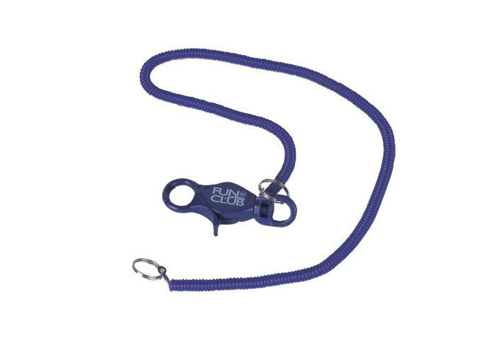 cordón espiral PP de 650m m y tenedor del llavero del PVC, llaveros promocionales 30587