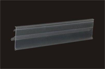Tenedores de etiqueta de la pista de canal/PVC plásticos modificados para requisitos particulares 31207 del claro del canal del precio
